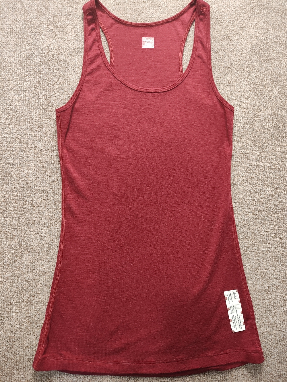 Rapha Women's Merino Base Layer - Small Dark Red (Rare)